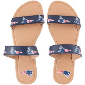New England Patriots Women’s Double-Strap Sandals