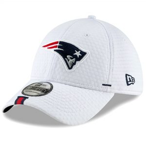 New England Patriots New Era 2019 NFL Training Camp Official 39THIRTY Flex Hat – White